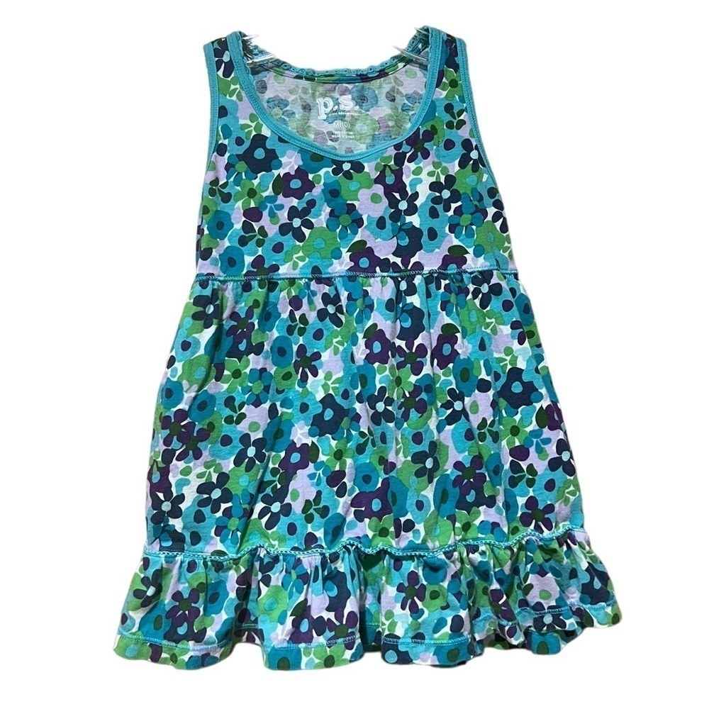 PS From Aeropostale Floral Sleeveless Tank Top Medium